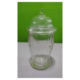 Vintage Indiana Glass Clear Apothecary Jar with