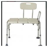 New Medline Guardian Transfer Bench with Back
