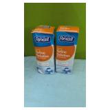 (2) Rexall Sterile Saline Solution (8/1/2025).