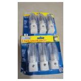 6 New  Plug in Incandescent NightLights