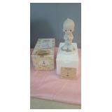 1986 Precious Moments #100269.  " Help Lord,I