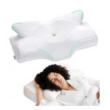Elviros Cervical Memory Foam Pillow for Neck and