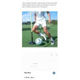 Soccer Agility Poles 6ft - Slalom Speed Training