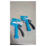 2 New Metal Trigger Water Hose Spray Nozzle