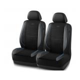 Skechers Memory Foam Car Seat Covers, Black &