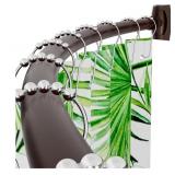 New Curved Shower Curtain Rod 43-72 Inches