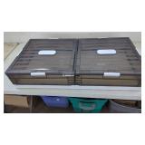 New Under Bed Storage 2 Lids, has 6 Rollers to