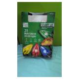 (New)  25 Multi-Colored LED Lights