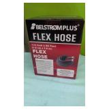 (New)  25ft  Flex Hose  1/2" x 25ft