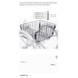 Tricycle Rear Basket Folding Large Capacity