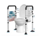 New Toilet Safety Rails for Seniors (300 LBS),