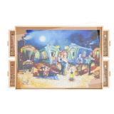 1000 Pieces  Puzzle Board with 4 Drawers,Portable