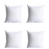 18 "x 18" Pillow Inserts, Set of 4 Hypoallergenic