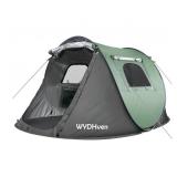 Pop Up Tent 4 Person Camping Tent with Extra