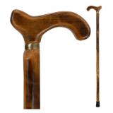 New  Wooden Walking Stick Cane - 36 Inch Rubber