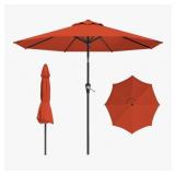 New Orange 11FT 2-Tiers Outdoor Patio Umbrella,