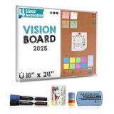 New Cork and White Board Combo 18x24 ï¿½ Magnetic