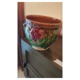 Brush McCoy Majolica Jardiniere, Good Condition