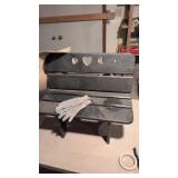 Primitive Green Bench for the garden,or yard