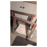 Pair of Wooden Saw Horses