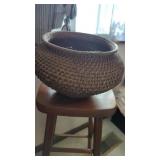 Vintage Woven Basket