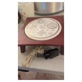 MCM Vintage Footed Trivet Hot Plate