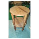 Oak 2 Tier Table