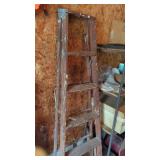 5 Step Wood Step Ladder