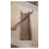 Mitre Box & Craftsman Saw