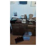 Desk& contents