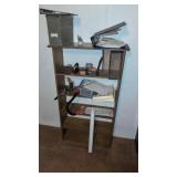 Bookshelf & contents