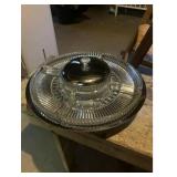 Kromex MODE Lazy Susan 200 Sparkling Glass/Chrome