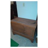 Hand Made Wood Storage Chest