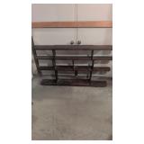 Wooden Shelf....5ft long x 35" tall x 8" deep