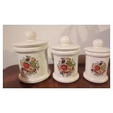 McCoy Spice of Life 3 PC Cannister Set. Like New