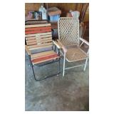 2 Heavy Duty Folding Lawn Chairs