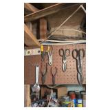 Misc .Tools.  Pluers, cutters, level