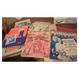 Large Lot of Old Sheet Music