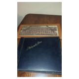 Military Scrapbook & Framed Picture