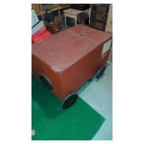 Vintage Handmade Toy box on Wheels & Misc Toys