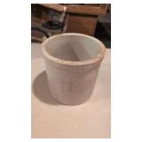 Crock.     6" tall x 6" round