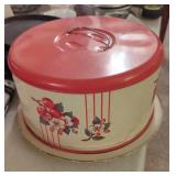 Vintage Metal Cake Cover