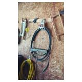 Garden Hoses, Squeeze,& miss on Wall