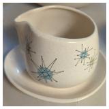 MCM Franciscan Atomic Starburst Gravy Boat with