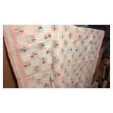 Vintage Baby Quilt. Hand Sewn Has Been Stored,