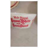 Vintage Vitrock Snow White and Dwarfs cereal bowl