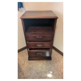 4 Drawer Nightstand solid wood