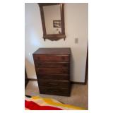 6 Drawer Chest of Drawers &  Mirror