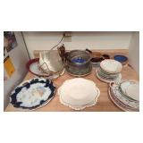 Contents of Counter Top   Dishes
