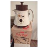 Vintage Oly Perk Coffee Maker & another